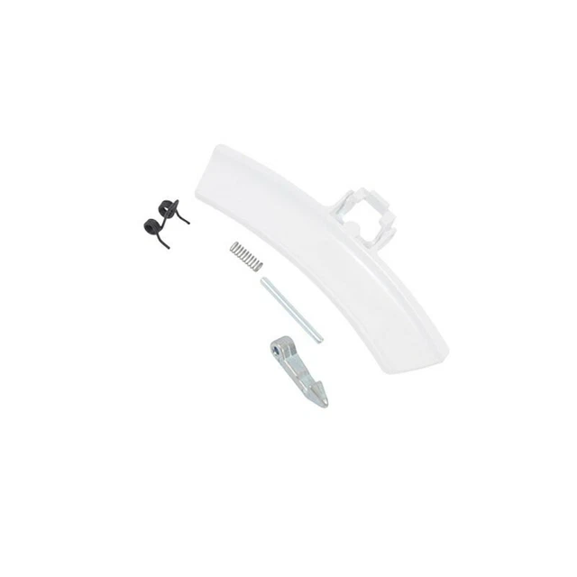 Maniglia + Gancio + Molla Per Obl&ograve; Lavatrice LG &ndash; Modelli F13, F14, WD12, WD13, WD14 D, Ecc.