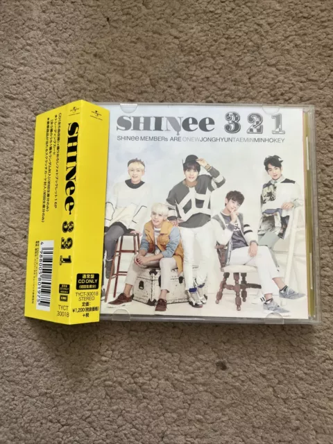 SHINee 321 SINGLE ALBUM VERSION C KPOP