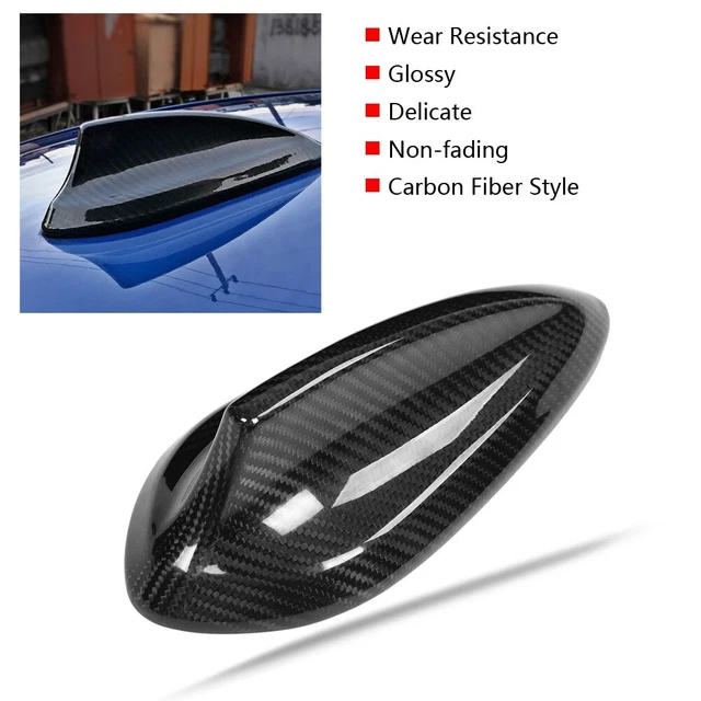 CAR CARBON FIBER Antenna Shark Fin Cover Trim For BMW F22 F30 F35 F34