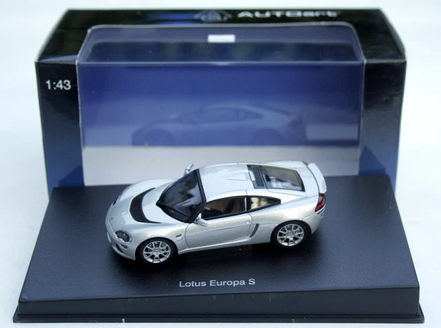 Lotus Europa S Bj. 2006-2010, Argenté Métallique, Autoart-Modell Dans M.1 : 43, 6