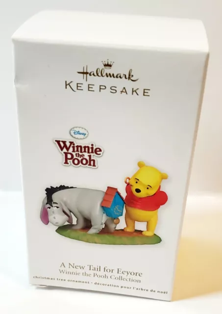 Hallmark Keepsake Ornament 2011 Disney Winnie-the-Pooh A New Tail For Eeyore NIB