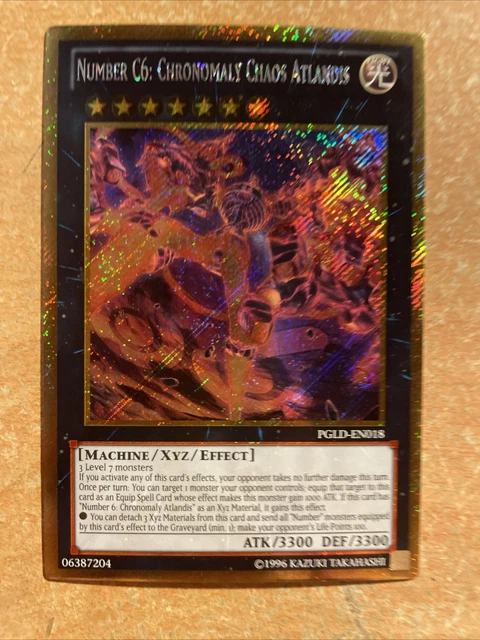 Yu-Gi-Oh! Chronomaly Tula Guardian - PGLD-EN003 - Premium Gold 1st Edition Gold Secret Rare Card