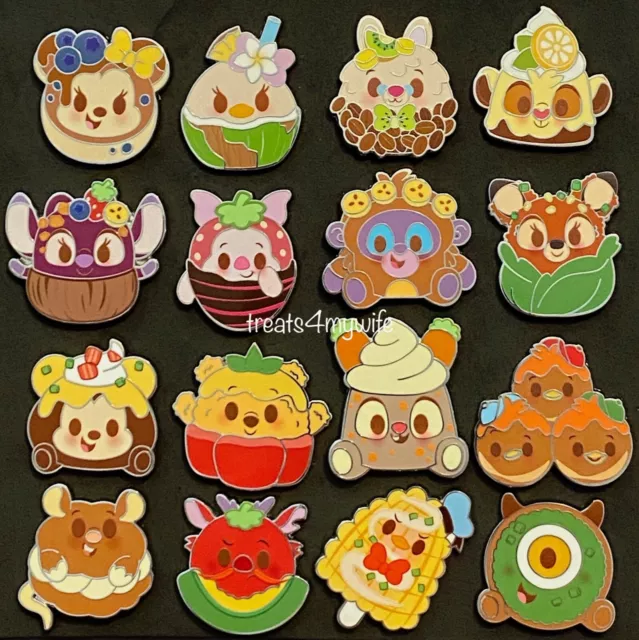 YOU CHOOSE Disney Parks Munchlings Mystery Pin Set Series 2