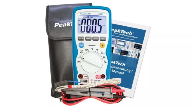 Acquista Ora Multimetro Digitale Peaktech P3355