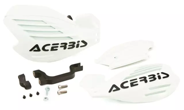 Acerbis Handschutz X-Force Weiss Anbaukit MX Enduro Moto Cross Offroad Racing