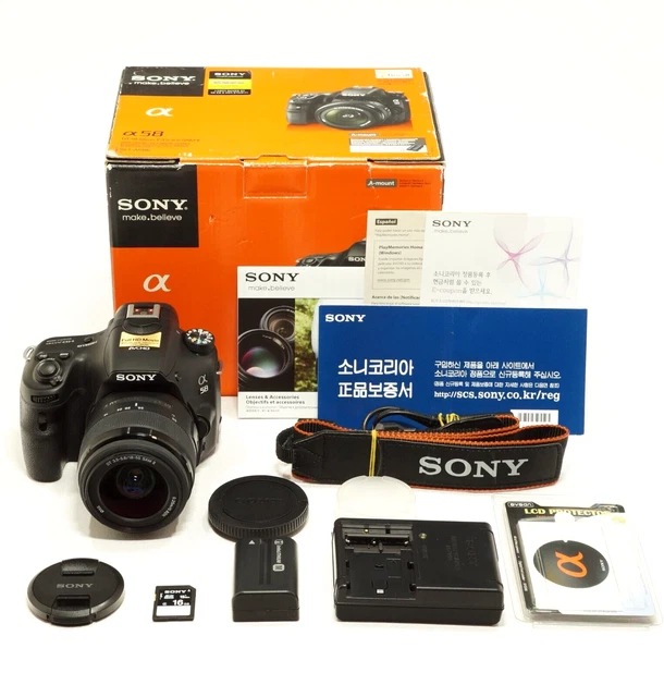 [EXTRA MINT!!]Sony Alpha SLT-A58 20.4MP DSLR Camera w/DT SAM 18-55mm II Lens Kit
