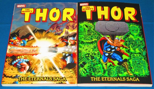 THE MIGHTY THOR: The Eternals Saga Vol. 1 AND 2 [Marvel 2006-7, 1st Print] NEW!
