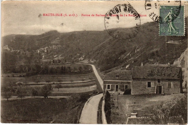 CPA Haute-isle ferme de Boileau (1276332)