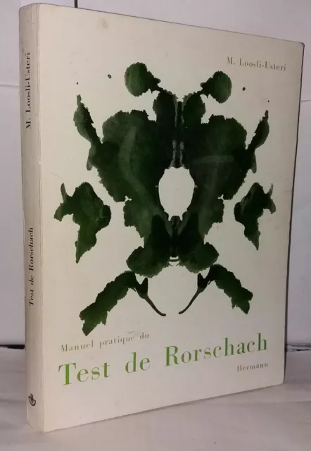 Manuel pratique du test de Rorschach | Loosli-usteri M | Mauvais état