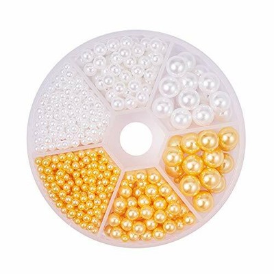 h1D CIRCA PandaHall Elite Circa 1560pcs 4mm Perline Vetro Sfaccettato Bicone 