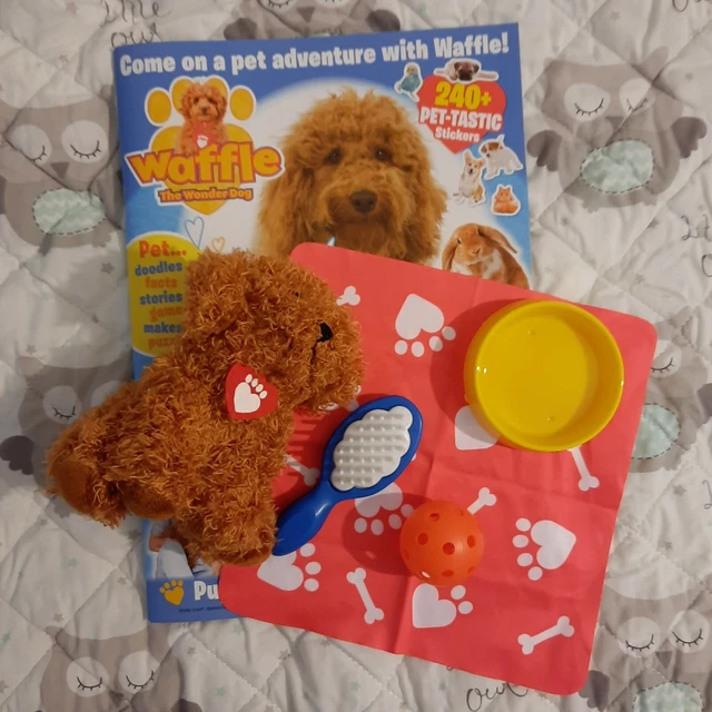 Waffle the wonder dog soft toy discount