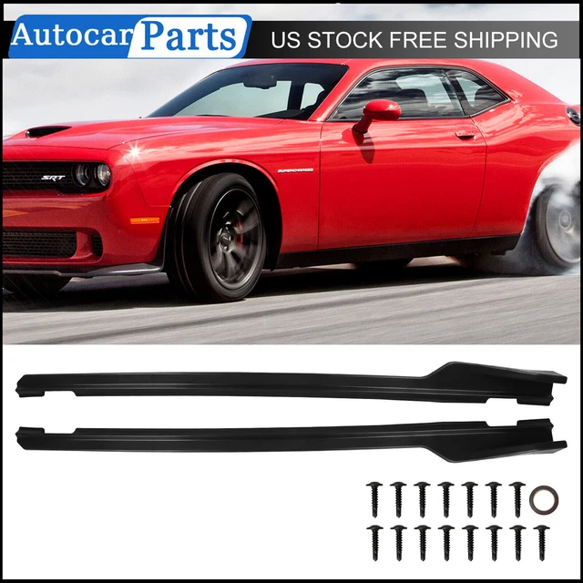 FOR 20152023 DODGE Challenger SXT Side Skirts Rocker Panel Extension