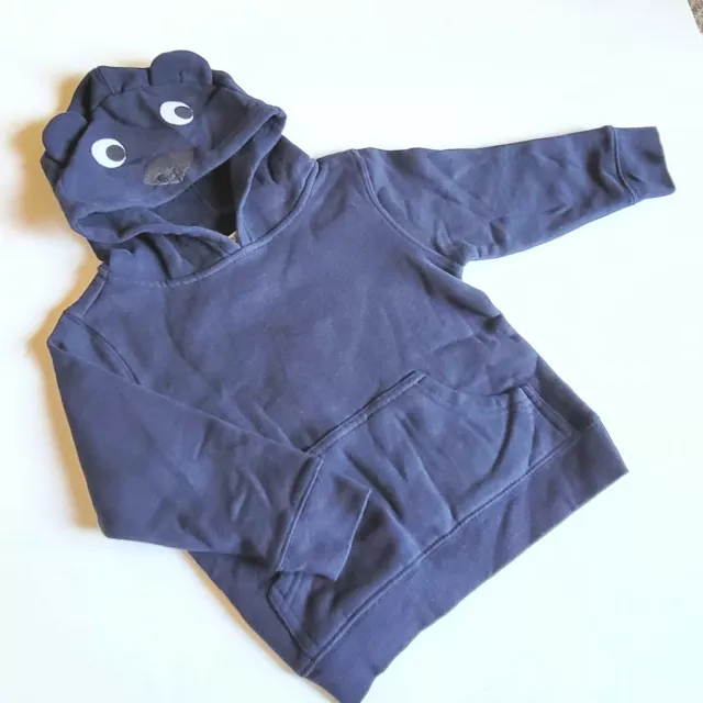 Gymboree Boys 2T Hop n Roll 3D Blue Bear Pullover Hoodie Jacket NWT 2015