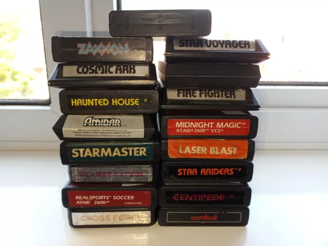 Great Selection Of Atari 2600 Cartridges - Pick From List
