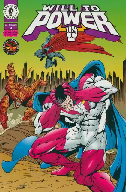 Will To Power #3 Comics Greatest World Dark Horse Comics June Jun 1994 (VFNM)