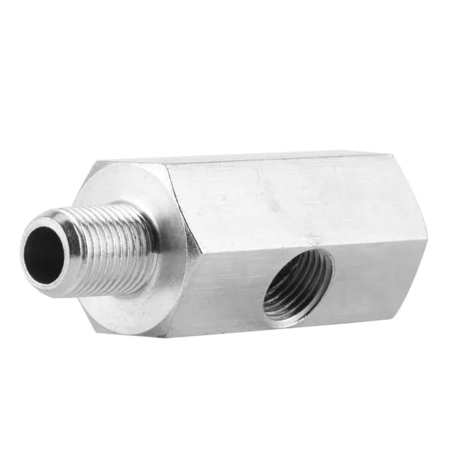 Neu Öldrucksensor-Adapter NPT-T-Stück, männlich-weiblich, 1/8-Zoll-M10x1,0 Turbo