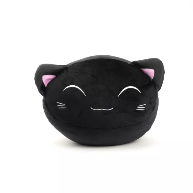 Nemu Neko Schwarze Katze Plüschtier Plüschstoff Spielzeug Anime Manga Kissen