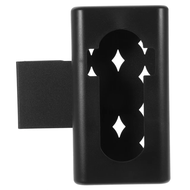 Supporto campanello acciaio campanello porta accessori supporto per campanello video nero