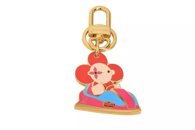 Louis Vuitton Vivienne Hawaii Bag Charm Wood and Resin Multicolor 2400821