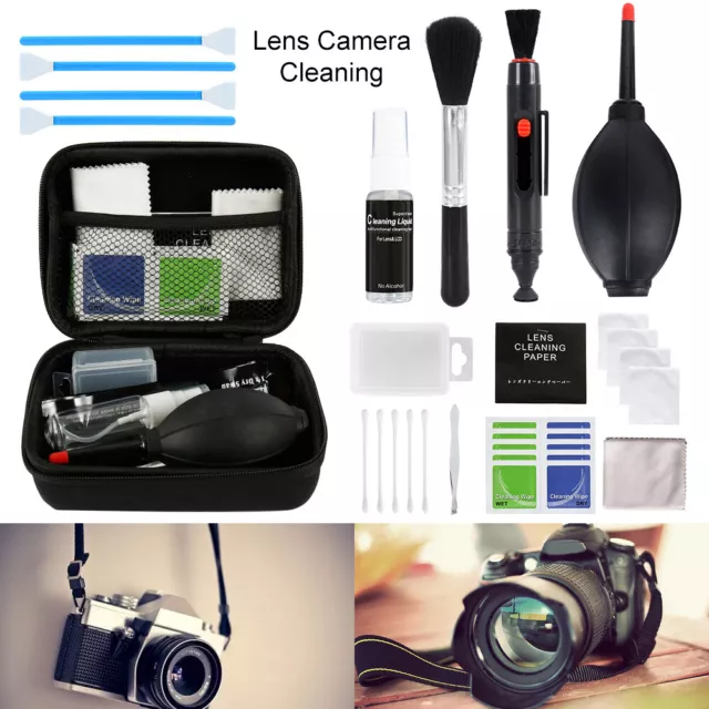 Kit De Limpieza Para Camara DSLR Canon Nikon Sony Equipo Profesional Universal