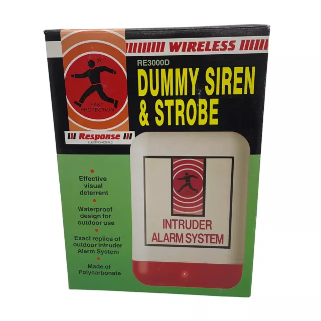 Dummy Siren & Strobe Sistema di allarme intrusi