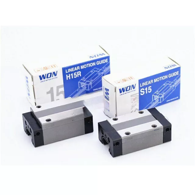 Qty:1 New For WON Linear bearing Linear Guide Slider S15R