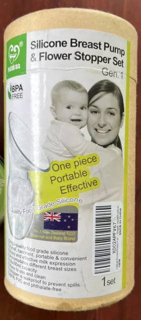 NEW - Haakaa - BPA Free Silicone Breast Pump  - Gen 1. Sealed.