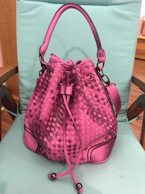 BORSA SECCHIELLO INTRECCIATA donna 