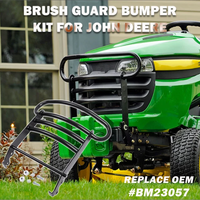 BRUSH GUARD BUMPER Kit For John Deere Tractors X300 X500 Lawn Tractors