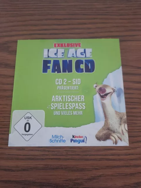 exklusive ice age fan cd