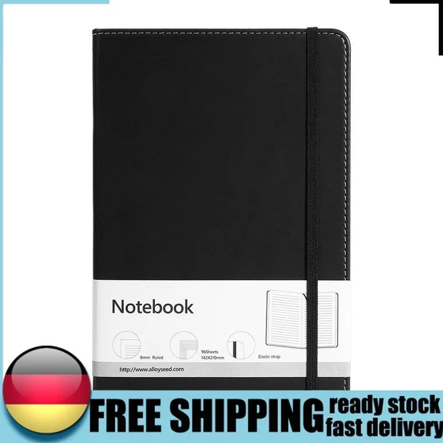 Hardcover 96 Blatt holzfreies Papier Notizbuch A5 Tagebuch Schreiben Notizblock