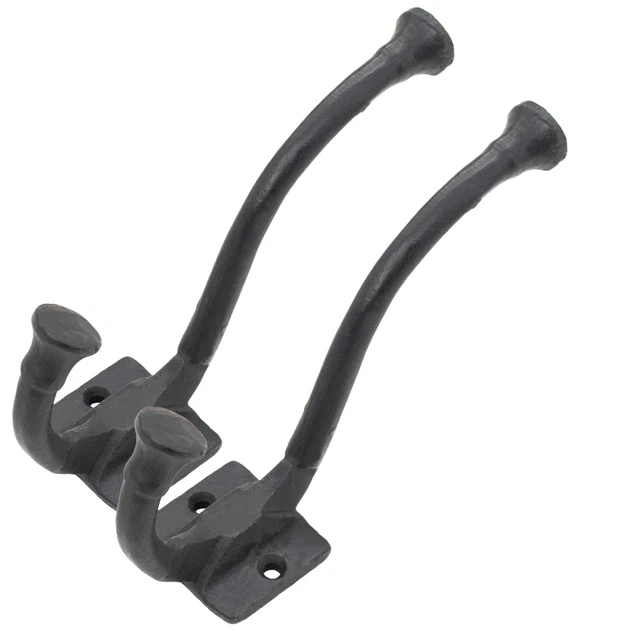 Cast Iron Coat Wall Hooks Hat Hook Rustic Towel Rack Wall Mount Hanger