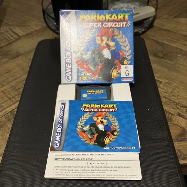 Mario Kart: Super Circuit Boxed Complete GBA Game Boy Advance PAL AUS