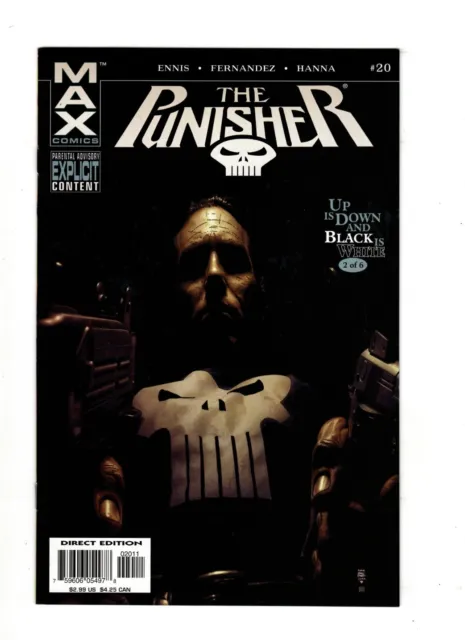 The Punisher Max #20 (2005) Marvel Comics near mint condition comic / ol1