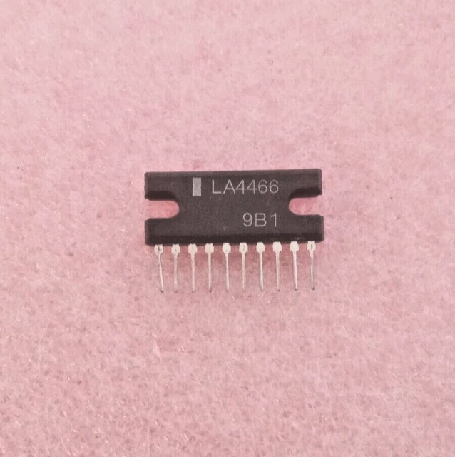 1pcs LA4466  BTL-OCL 12W AF Power Amp HSIP10  SANYO