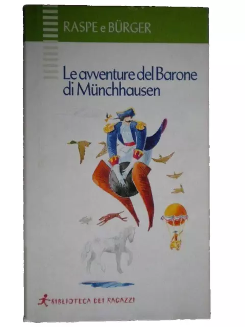 Le Avventure Del Barone Di Münchhausen Raspe Bürger copertina rigida ragazzi