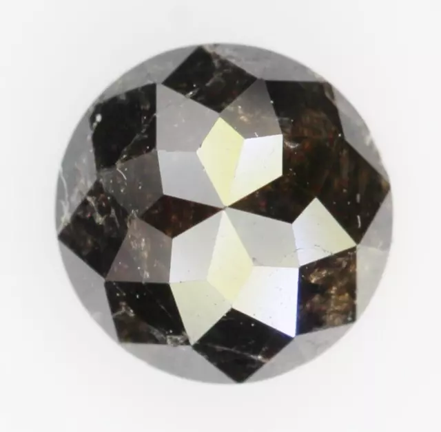 0.85 CT Natürlich Lose Braune Farbe Rund Rose Schnitt Schöne Verlobung Diamant