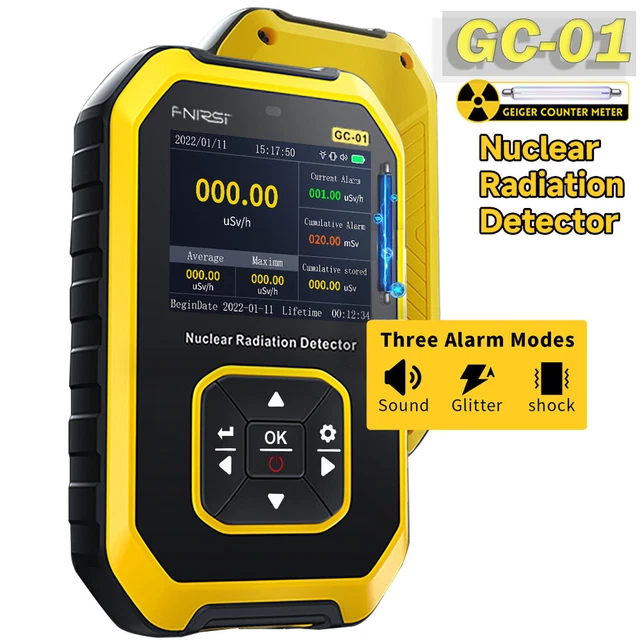 GEIGER COUNTER NUCLEAR Radiation Detector XRay β γ Dosimeter Monitor