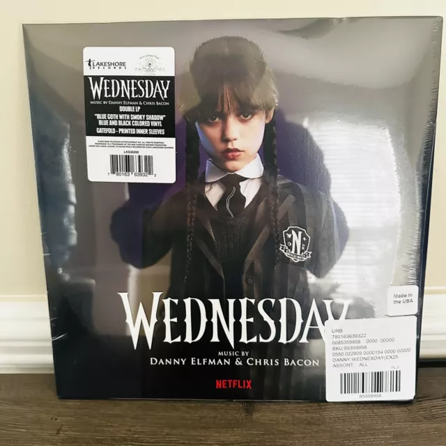 Wednesday- Exclusive Colour Vinyl- USA=Netflix Soundtrack.DANNY