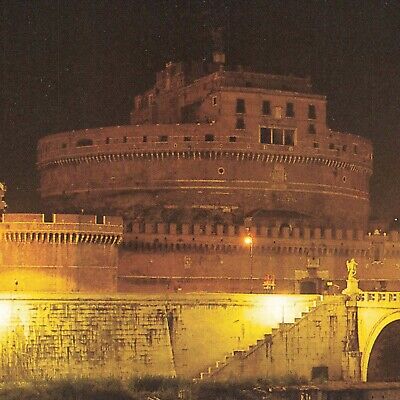 National Museum of Castel Sant'Angelo Castle Rome Italy Roma Chrome Postcard