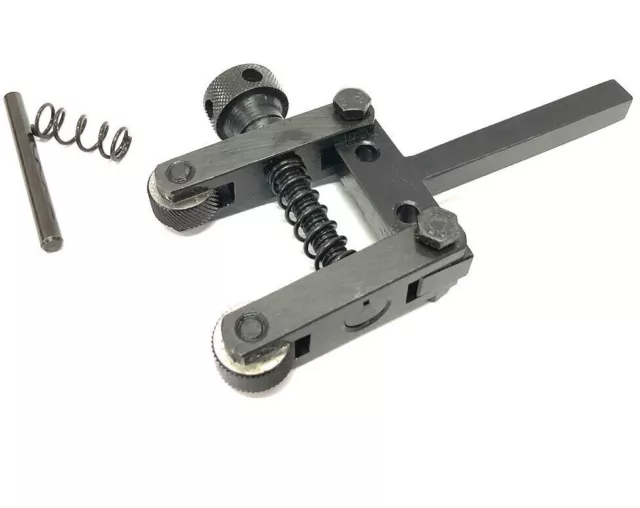 Spring Loaded Clamp Type Knurling Tool 2" Inches Capacity 3/8" Shank for Lathes