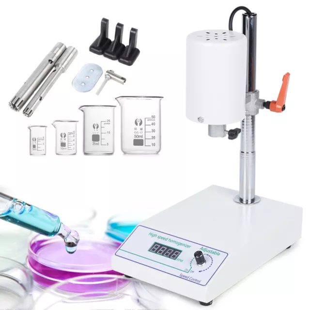 Digital Display High-speed Homogenizer Lab Mixer FSH-2A 110V Stirrer 5-1000ml