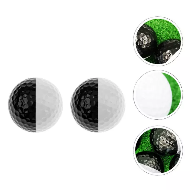 2 Pcs Accessories Practicing Ball Golf Practice