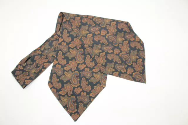 TIE RACK ASCOT silk tie F60769 Made in England $9.99 - PicClick