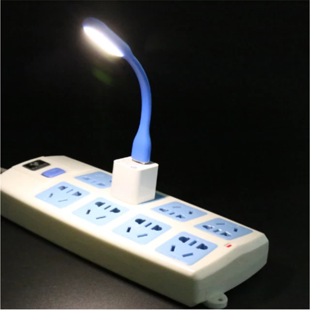 USB mini LED light Lamp USB power Plug Play adjustable  Bendable gift