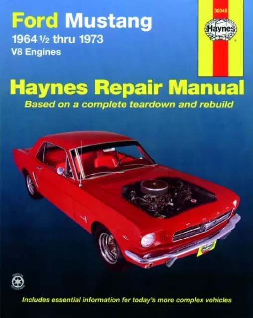 Ford Mustang V8 1964 1/2-1973 Haynes Workshop Manual Service & Repair