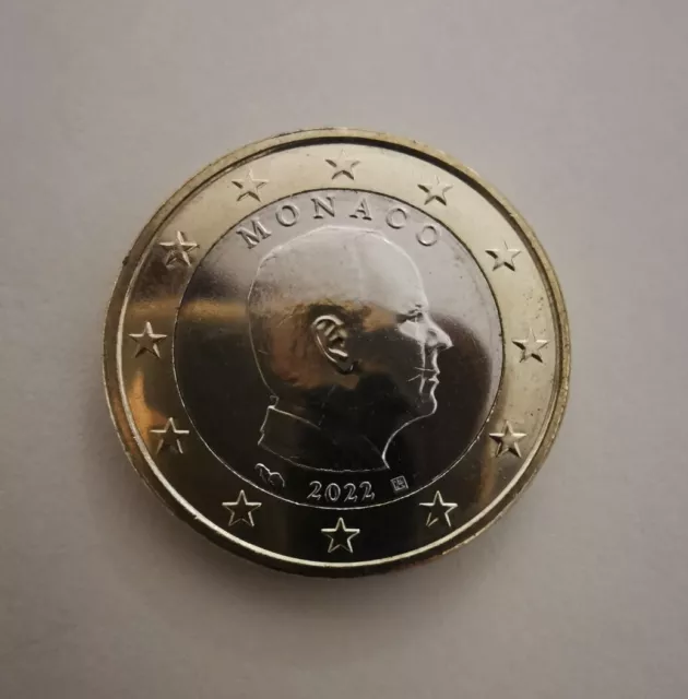Pièce 1 Euro Monaco 2022