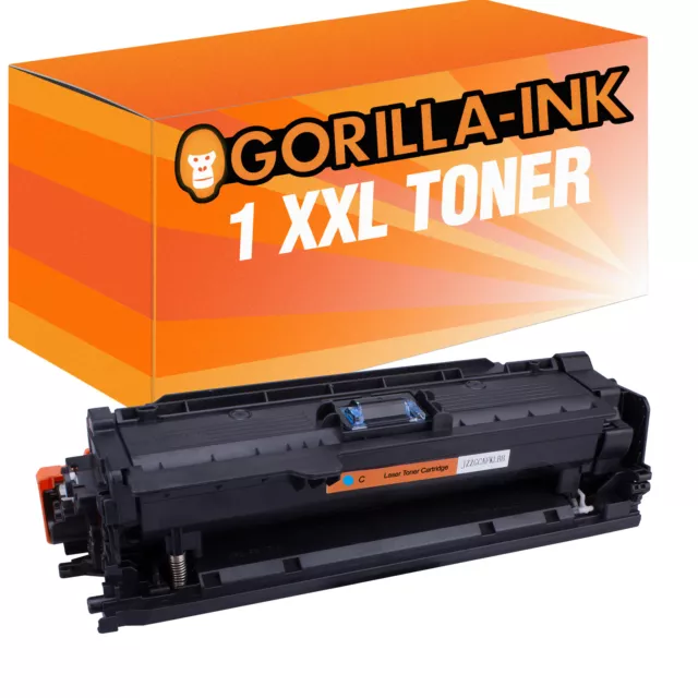 1 Toner XXL Cyan für HP CE261A Color LaserJet CP 4520 DN CP 4520 N CP 4525 DN