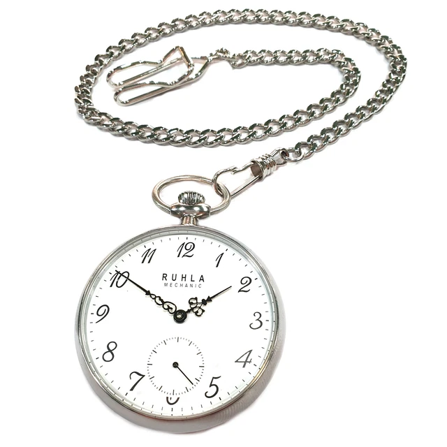 Montre De Poche à Remontage Manuel Plaquée Or - Mécanisme Incabloc, Occasion