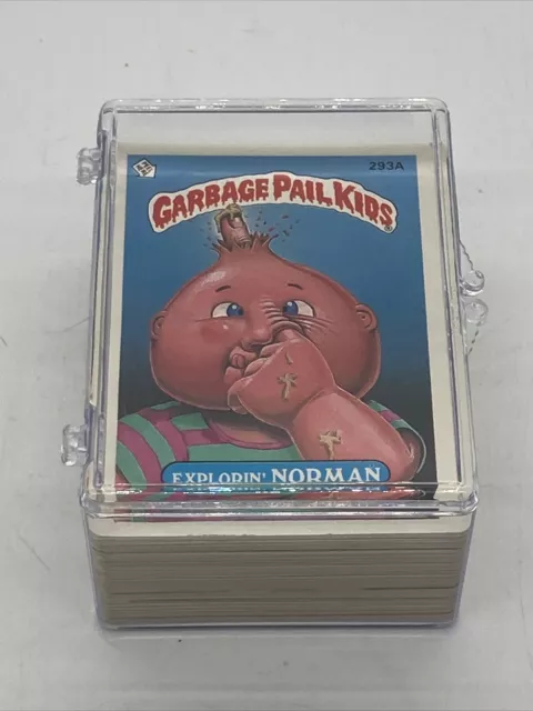 1987 Topps Garbage Pail Kids Original 8a Serie 8 84 Tarjetas Juego de Pegatinas GPK OS8